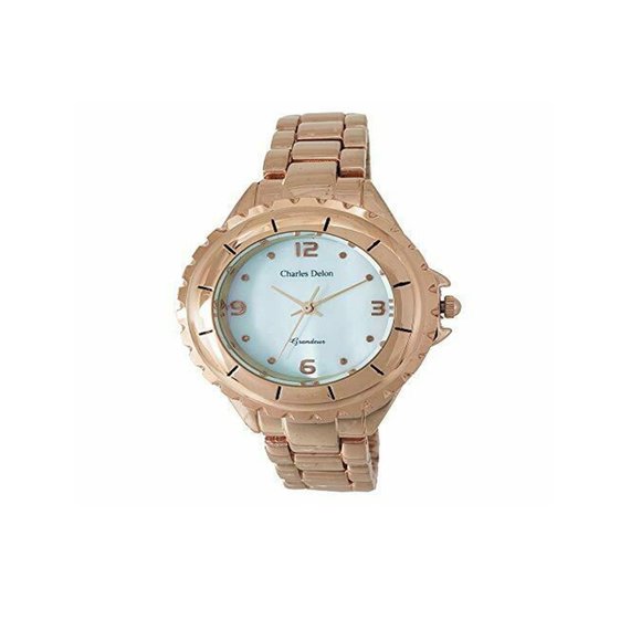 Charles Delon Dress/Formal Style Rose Gold Watch - Picture 1 of 3